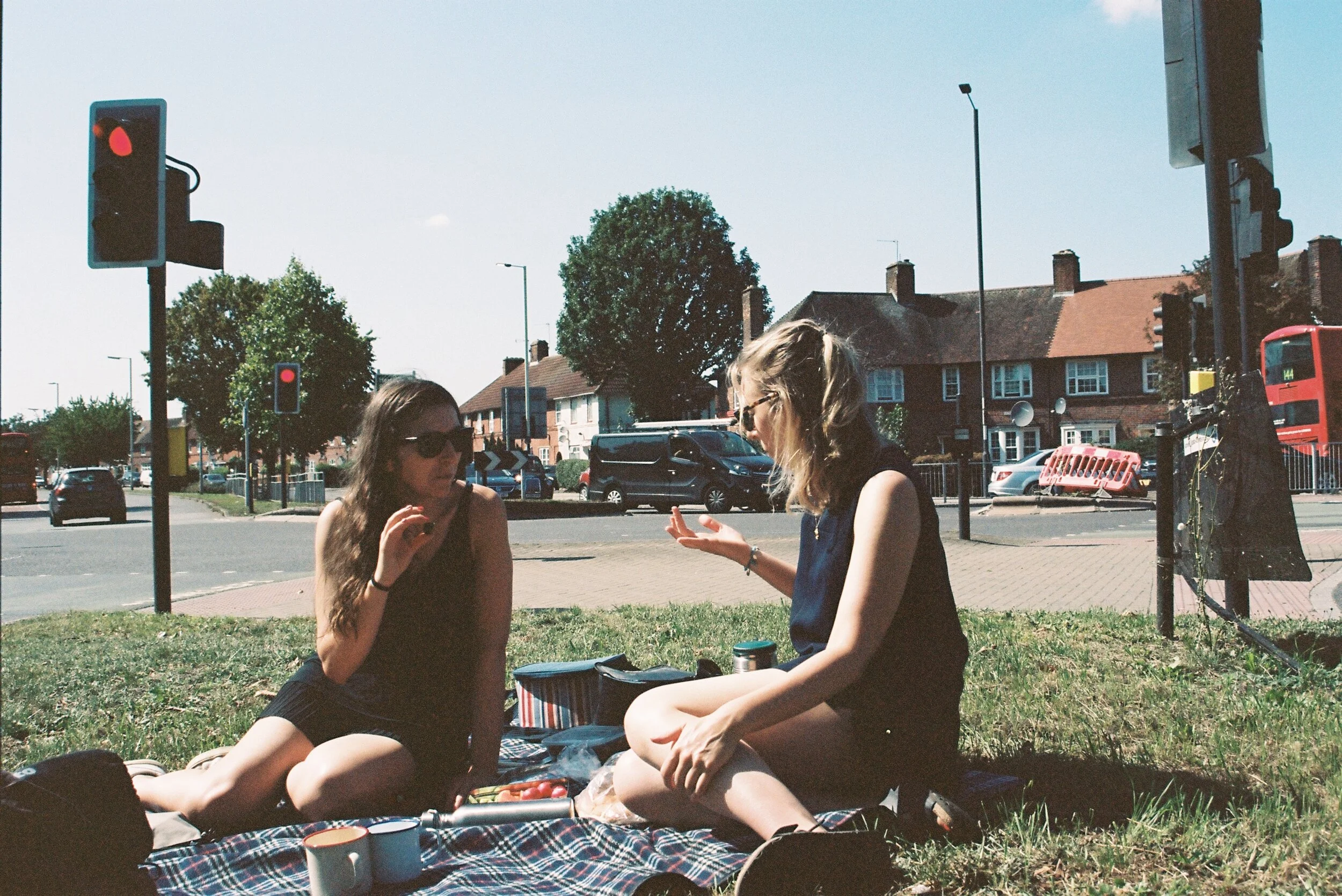  ↑ MOTORWAY PICNIC - TOTTENHAM Location: Tottenham, North London Medium: Intervention  Inspired by the  roadside picnics we documented in Marrakech , we performed our own in Tottenham, North London.  Searching for the opposite of what would usually b