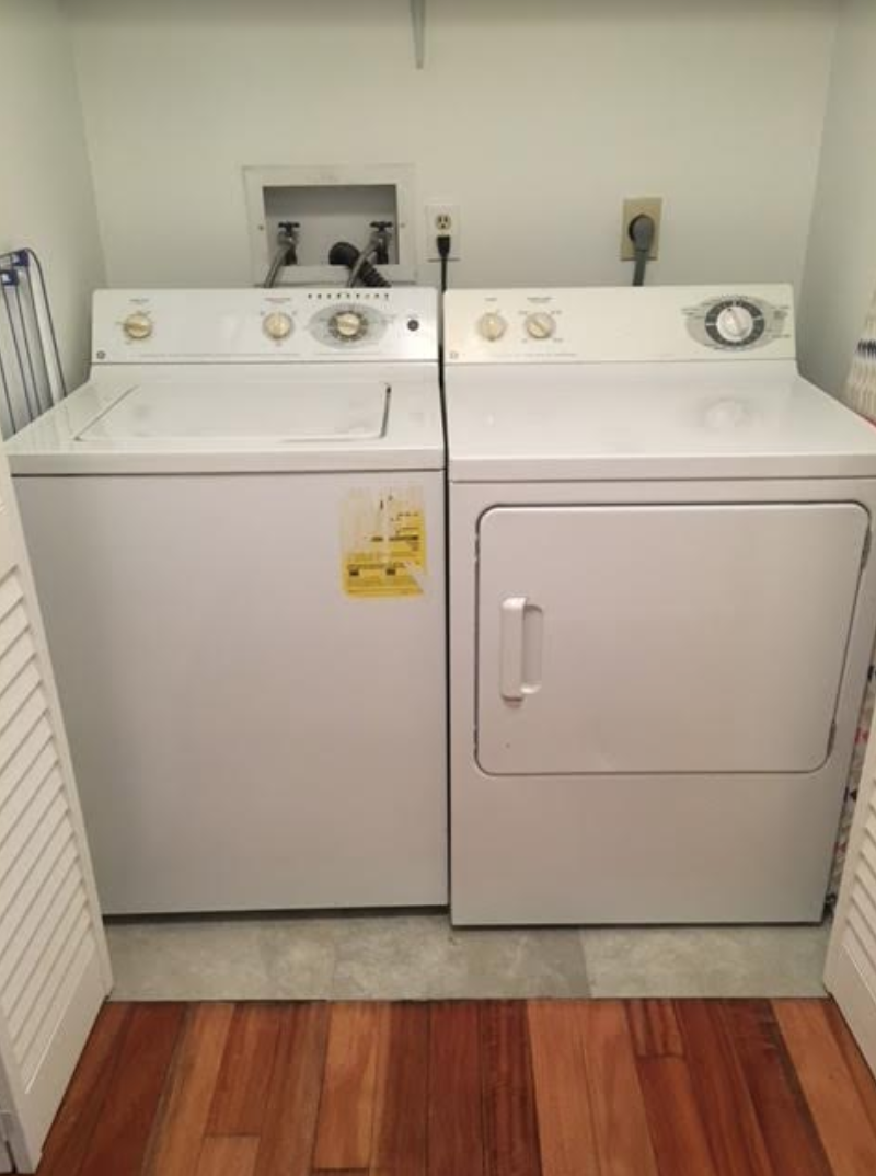 A Little Laundry Room Makeover, Removable Countertop For Washer And Dryer
