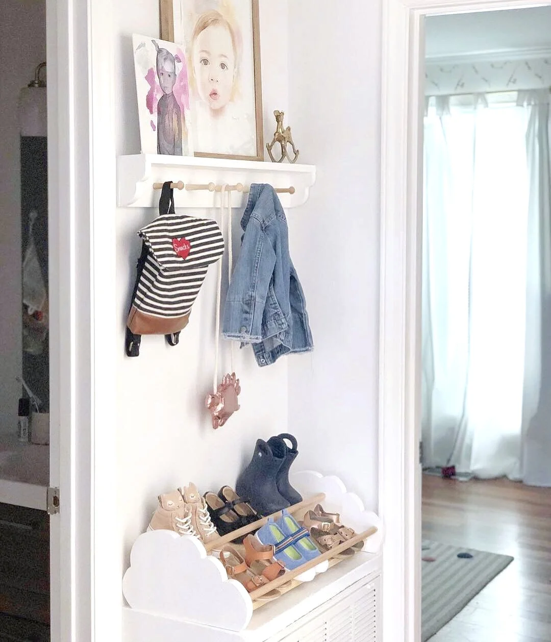 Small Space DIY Kids' Storage