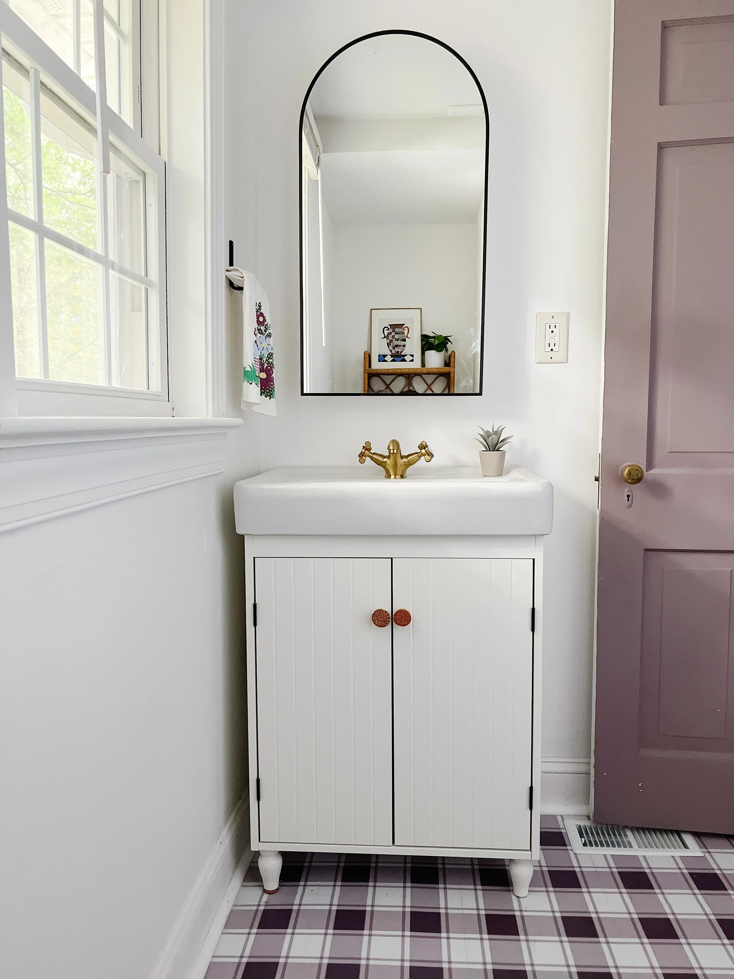 The Pivot House: First Bathroom Reveal