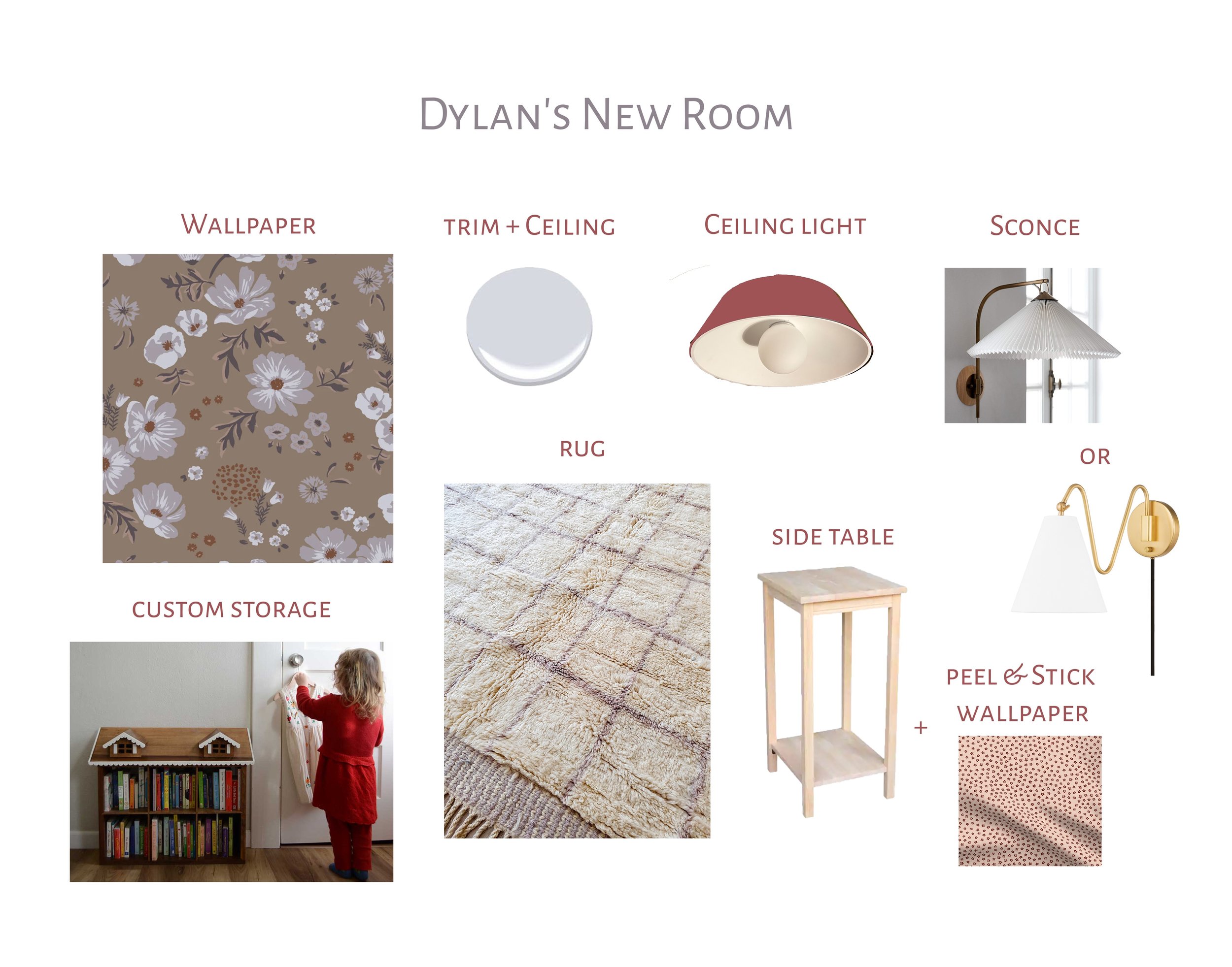 Mood Board: Dylan's New Room!