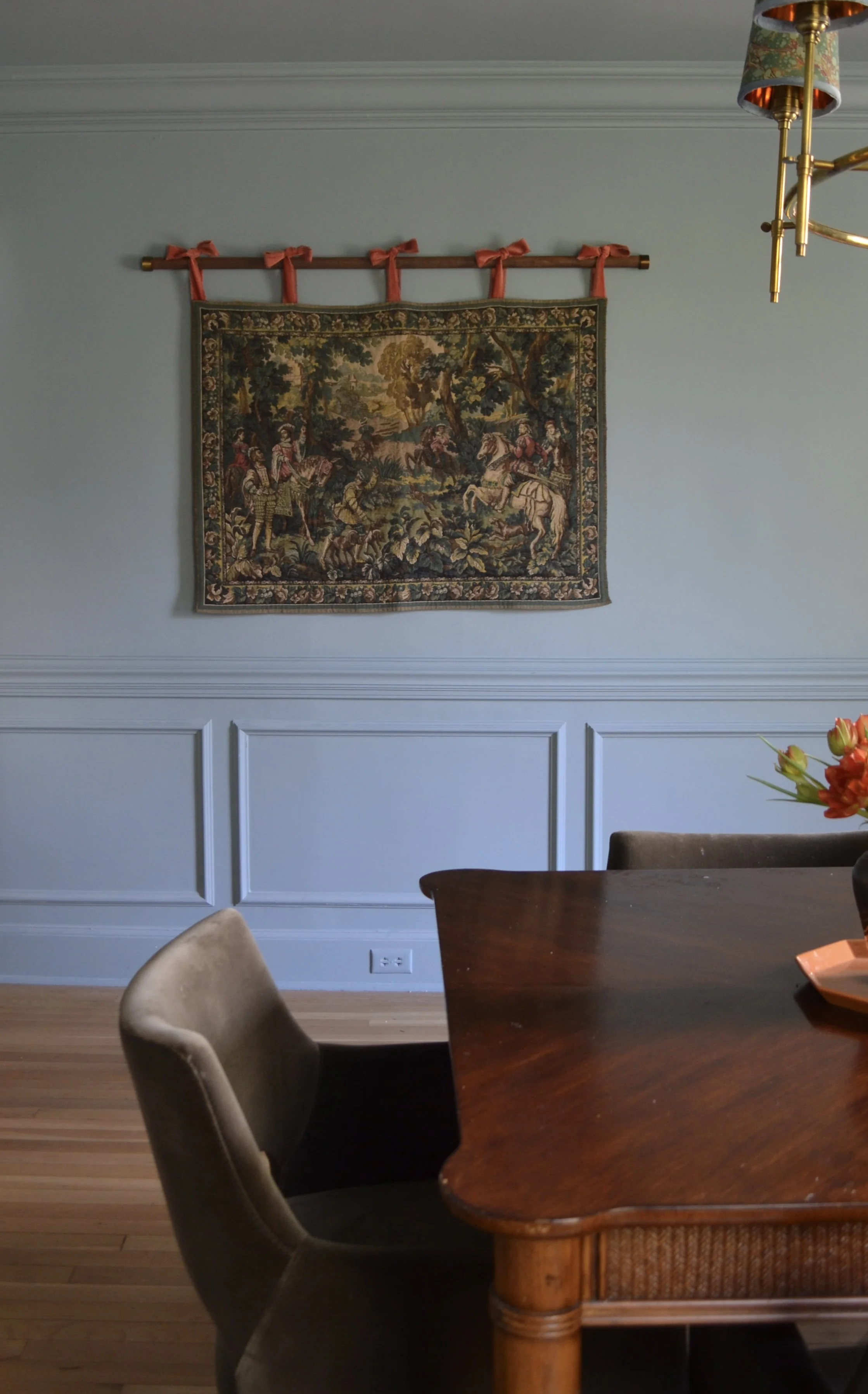 Giving an old family tapestry new life