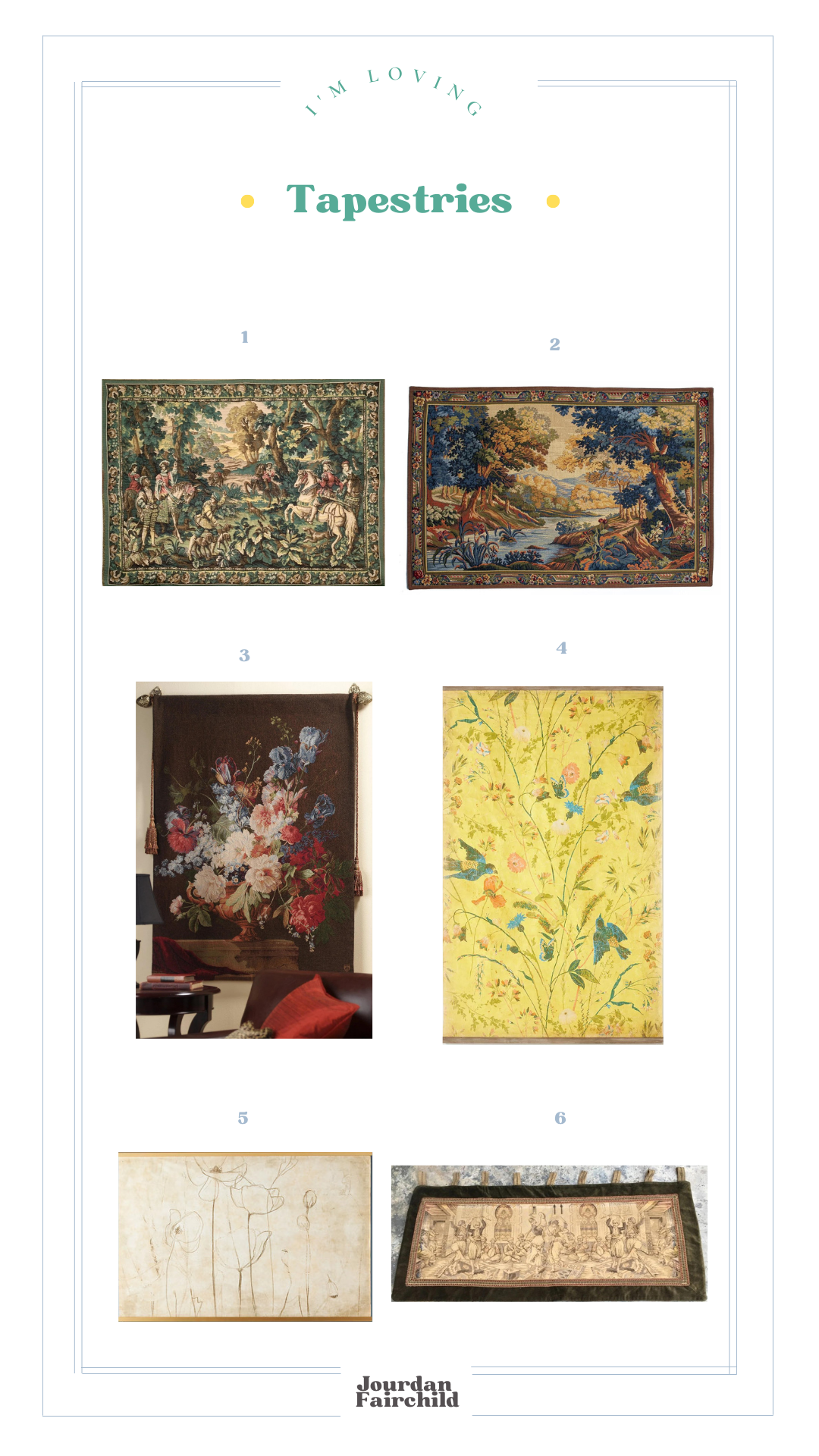 I'm loving: tapestries