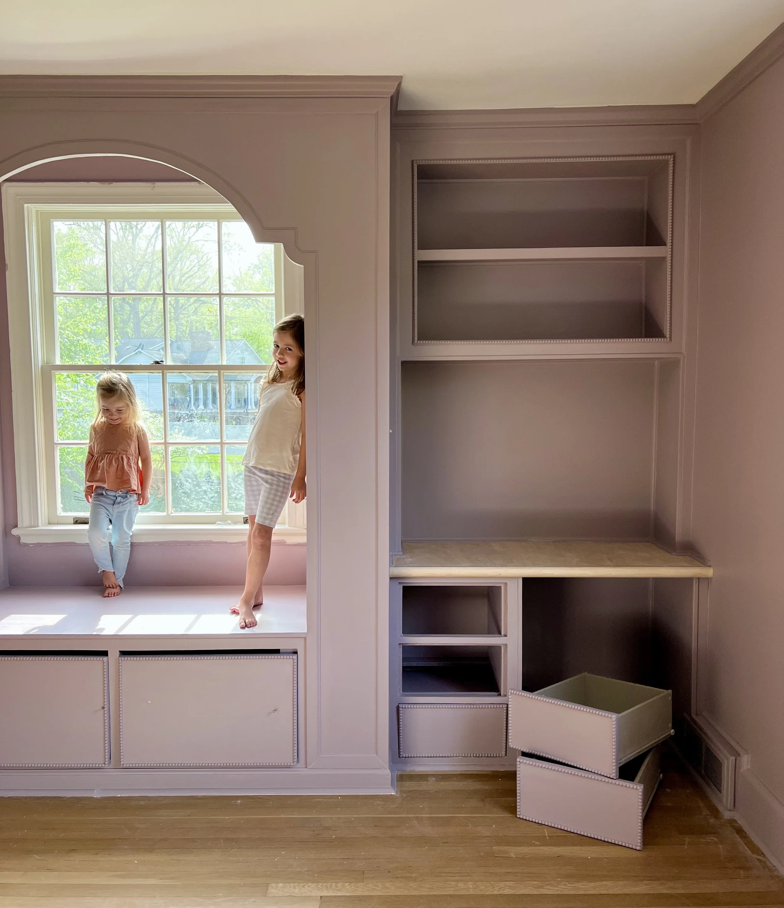 First look: Sloane's purple bedroom!