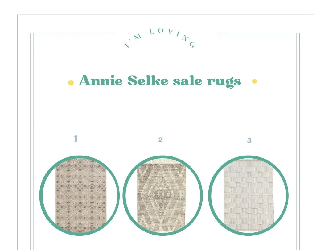 I'm loving: rugs (on sale!)