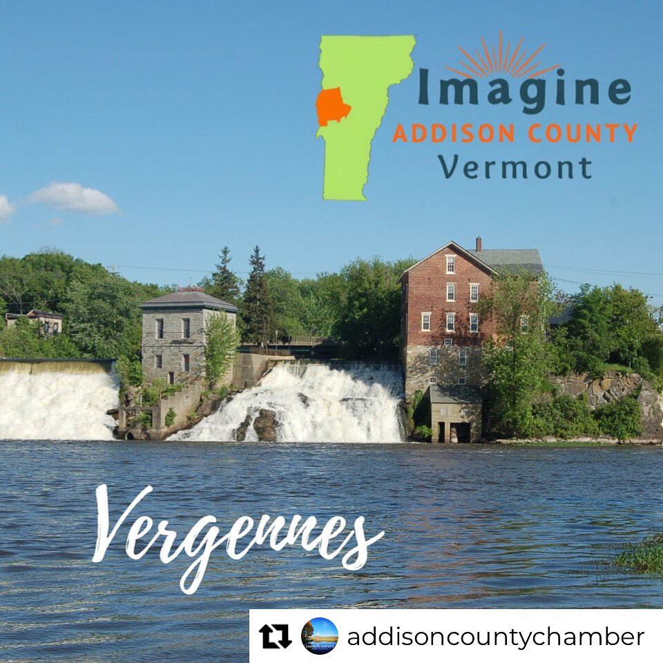 While in Vermont, visit the Little City, Vergennes! ❤️

Repost from @addisoncountychamber
&bull;
Built in 1788, Vergennes was Vermont&rsquo;s first city and bills itself as America&rsquo;s smallest city at only two square miles in size with a populat