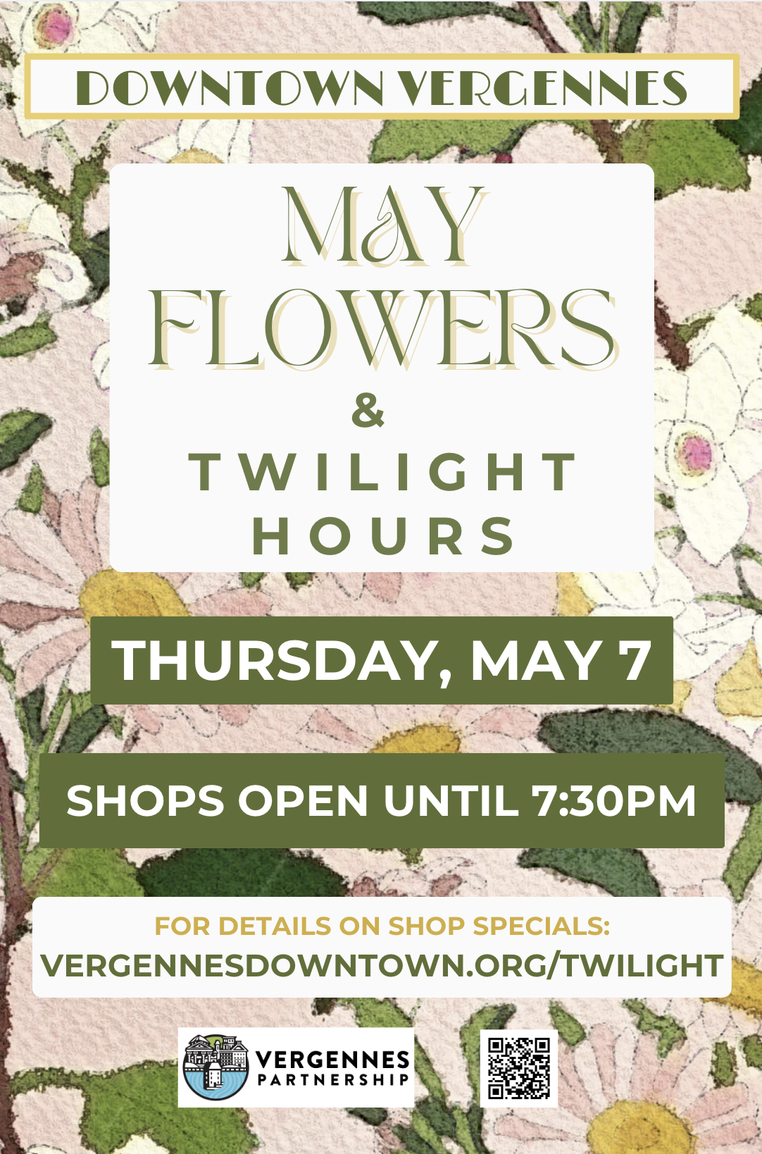 <span class="sqsrte-text-color--white">May Flowers &amp; Twilight Hours</span>