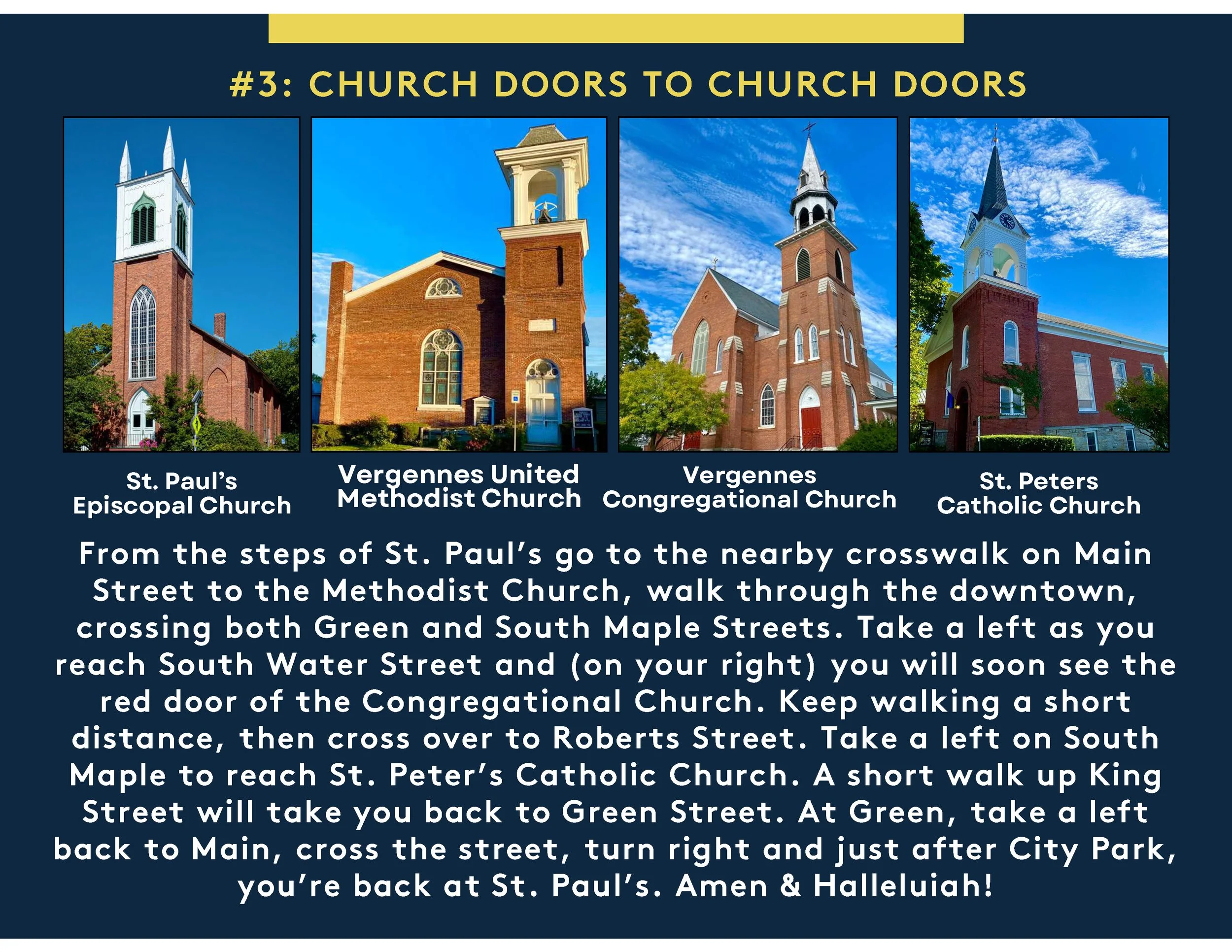 3 Church Doors to Church Doors
