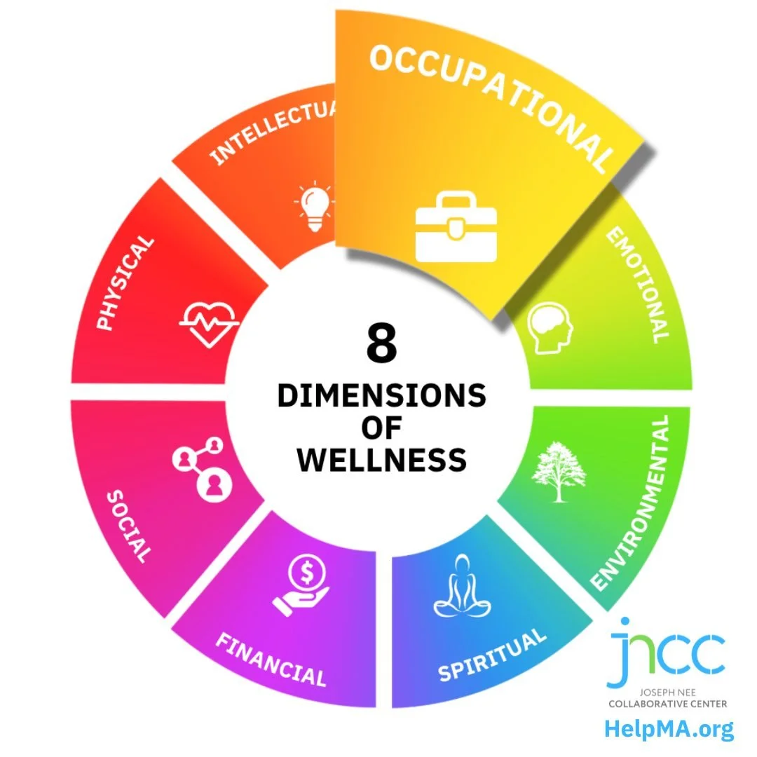 🧰 Find work that lights you up, not burns you out. You can find fulfillment and balance in your work or volunteer role, and align it with your values.
#JosephNeeCollaborativeCenter #JNCC #WellnessMonth
