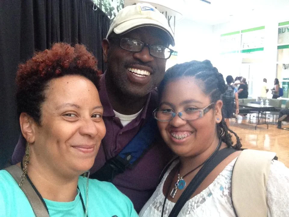 Leslie, James & Isis at the M4BL Convening