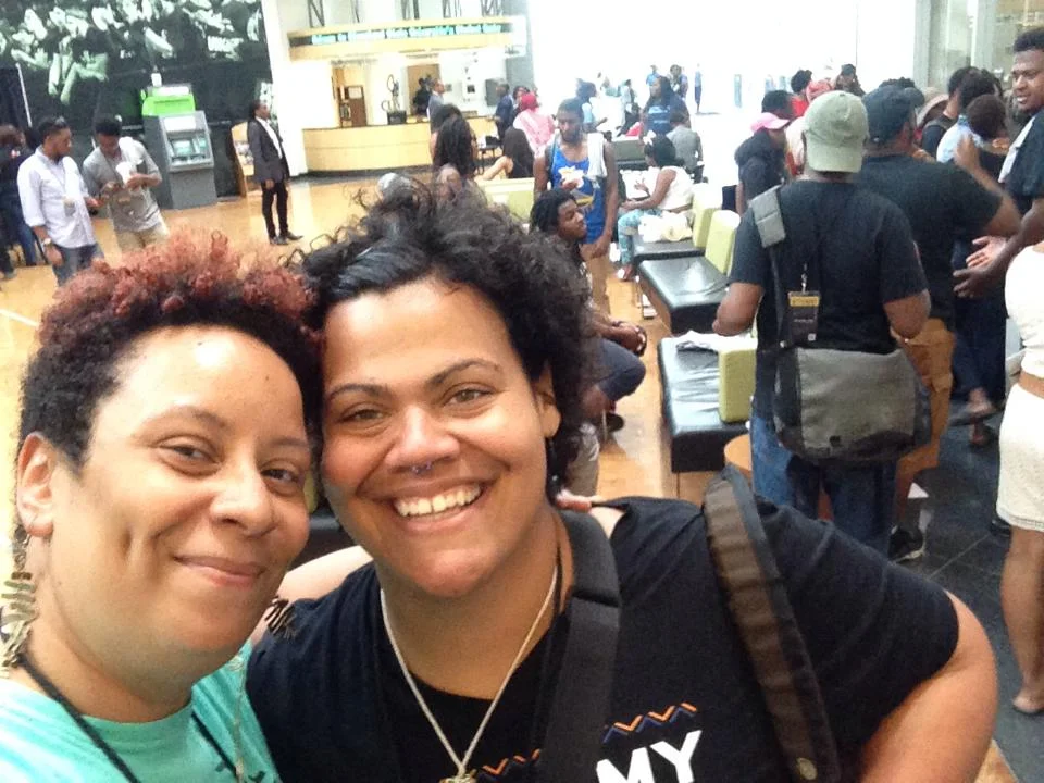 Lena & Leslie at the M4BL Convening