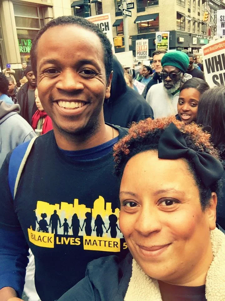 Kenny & Leslie at Rise Up October in NYC