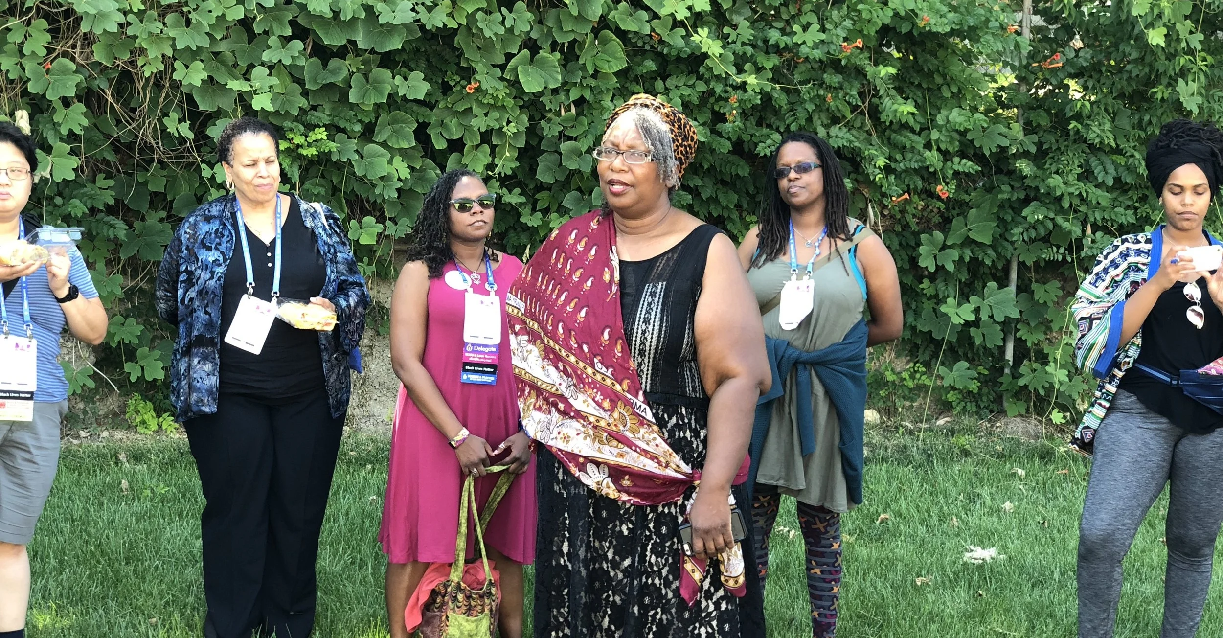 BLUU hosts a POCI Community Project at Uzazi Village in Kansas City, MO - June 2018