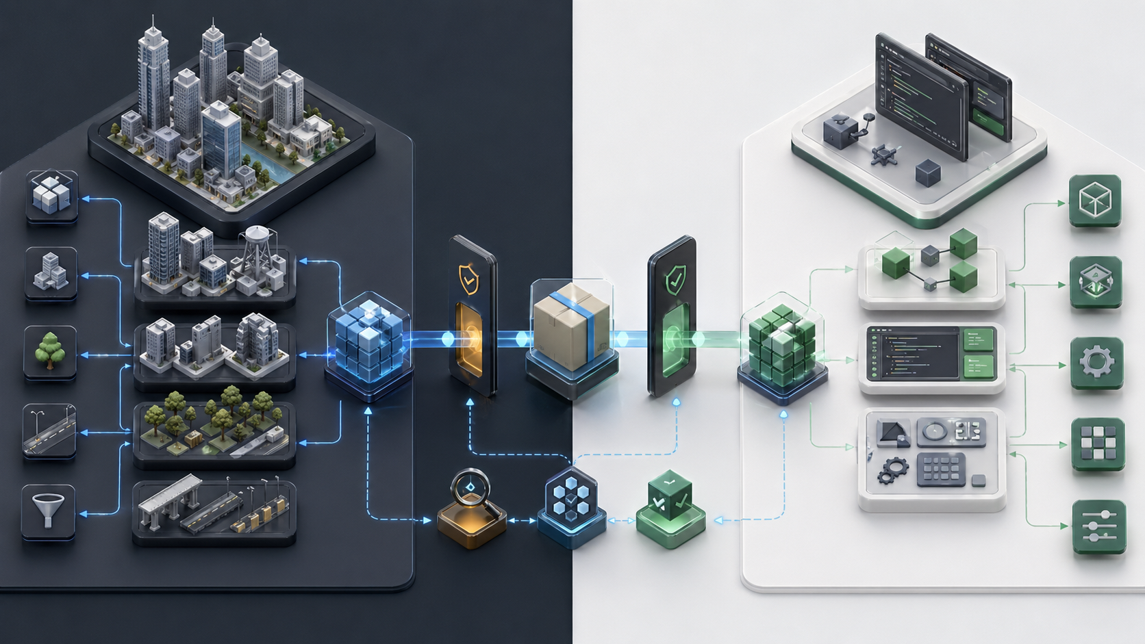 Smart city digital twin consulting - Two project pipeline