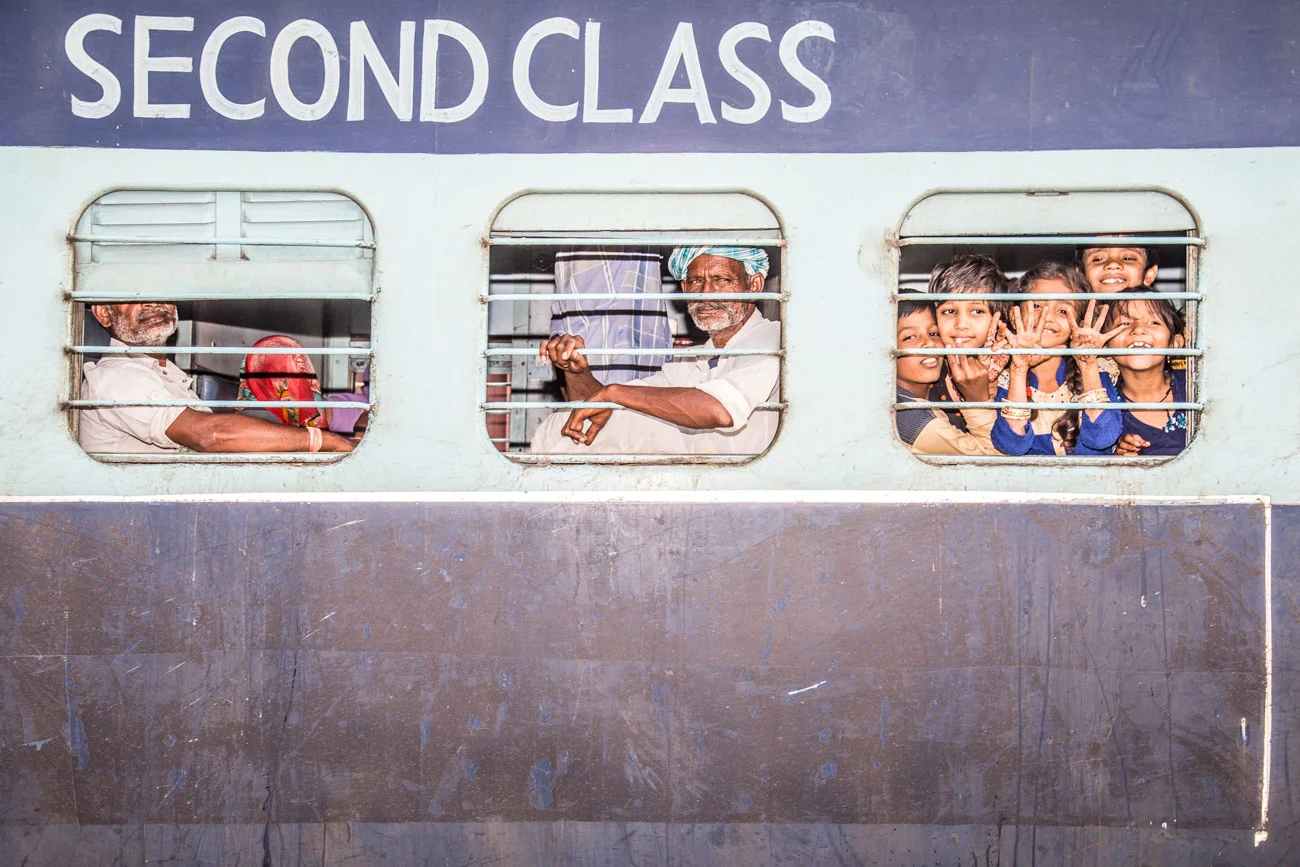 Second Class: Hari Pur station, India 2017 60x40cm edition of 5 $300usd 100x66cm edition of 9 $500usd