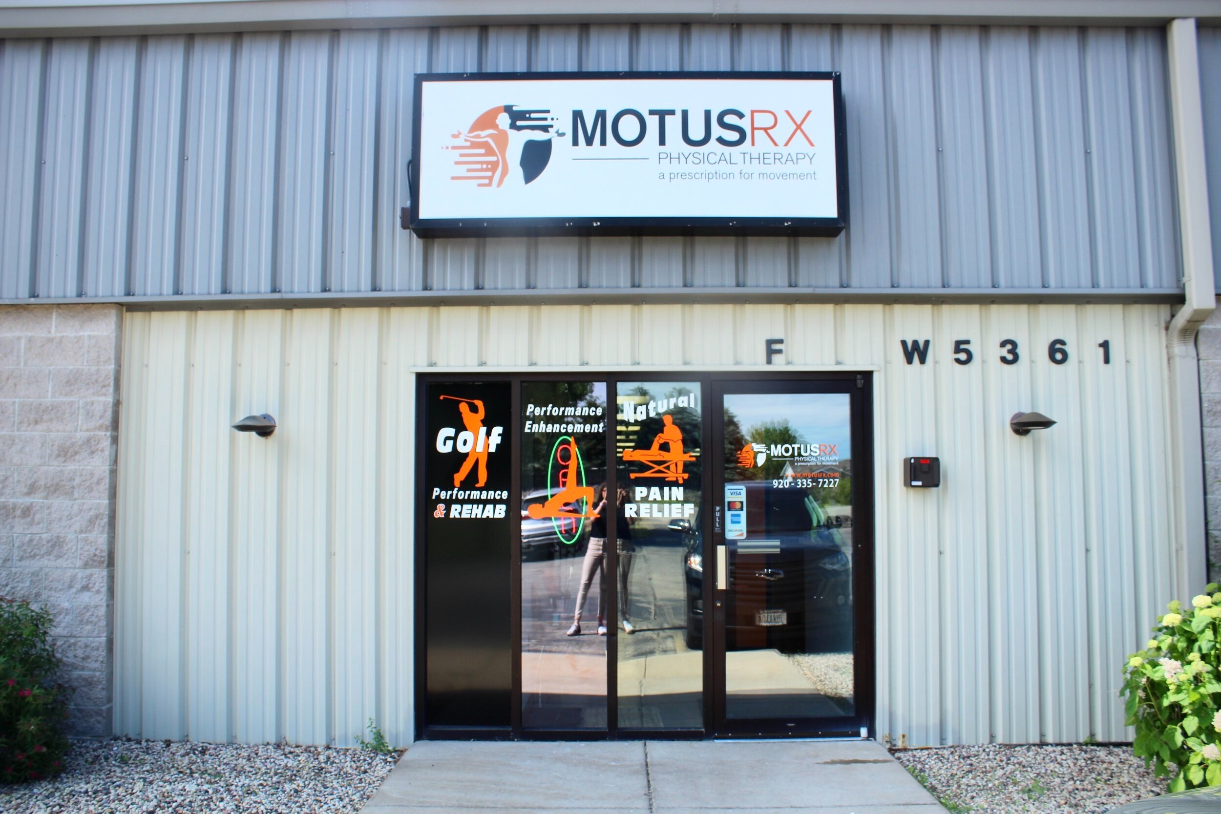 Motus Rx Physical Therapy Entrance