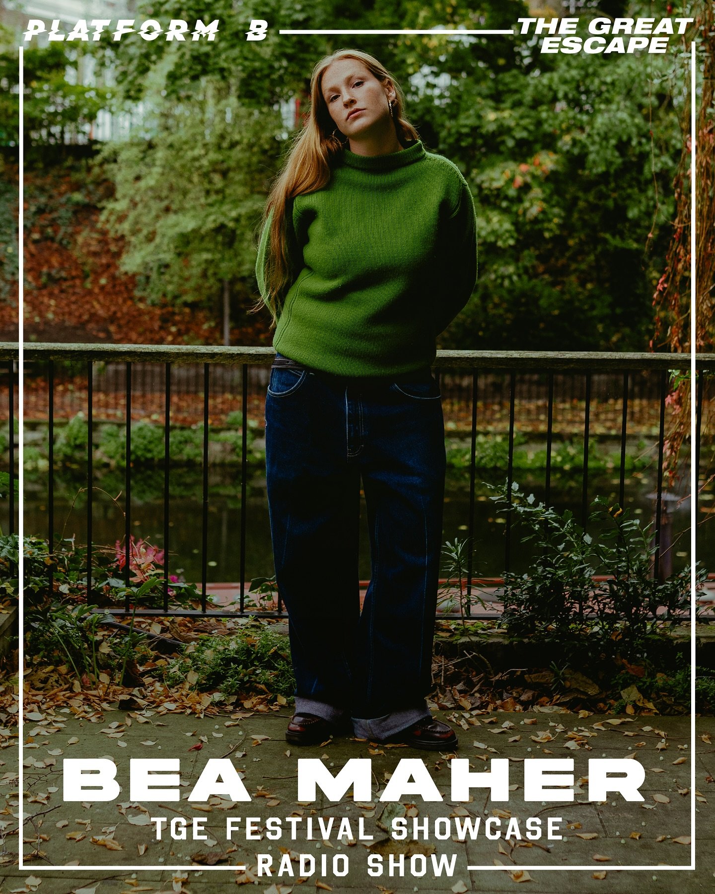 ON AIR NOW: A @greatescapefest Showcase Radio Show w/ @ellis.org.uk &lsquo;til 10PM featuring an interview with @beamaher ✨ one of the artists performing at Platform B&rsquo;s official festival opening party on Jubilee Square on the 14th May! 🔥

105