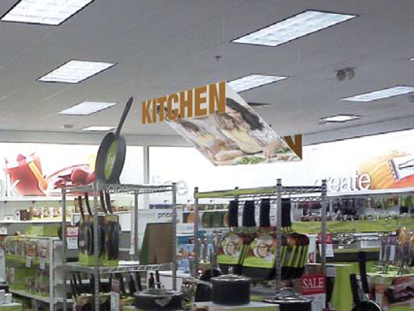  Hanging "Kitchen" Sign for Kohl's Design Summit 