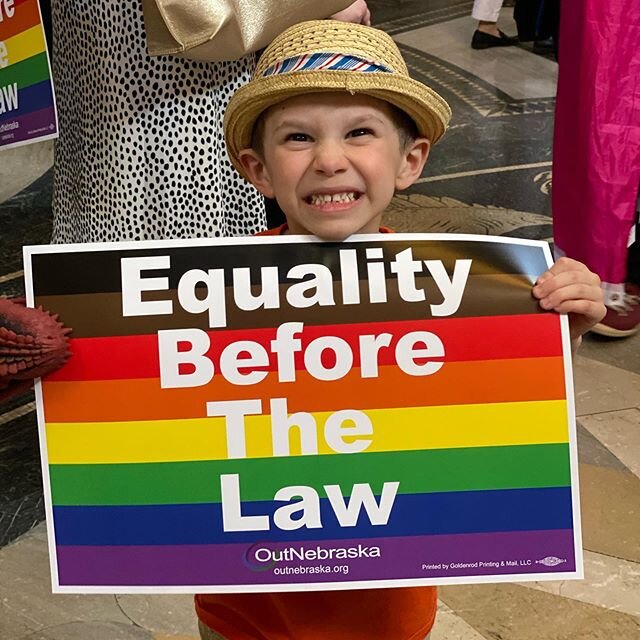 This lil guy did a great job at the Capitol today for a rally to support LB 627 (workplace protections for LGBTQA Nebraskans). His T-Rex 🦖 enjoyed anyone who responded to his... EXCUSE ME...EXCUUUUSE ME!!!! #workingmom #family #gayadoption