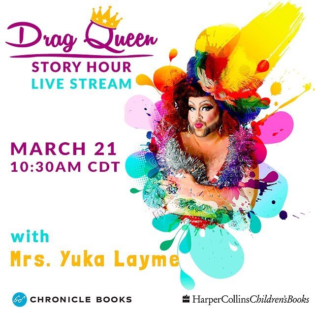We are bringing you another livestream!!! This Sunday, tune in from the comfort of your couch to hear stories and sing along with me ! ⁣⁣Thanks to @harperkids and @chroniclebooks for sponsoring this reading!
⁣⁣🌈💕👏
Saturday, March 21⁣⁣
10:30 CDT
FA
