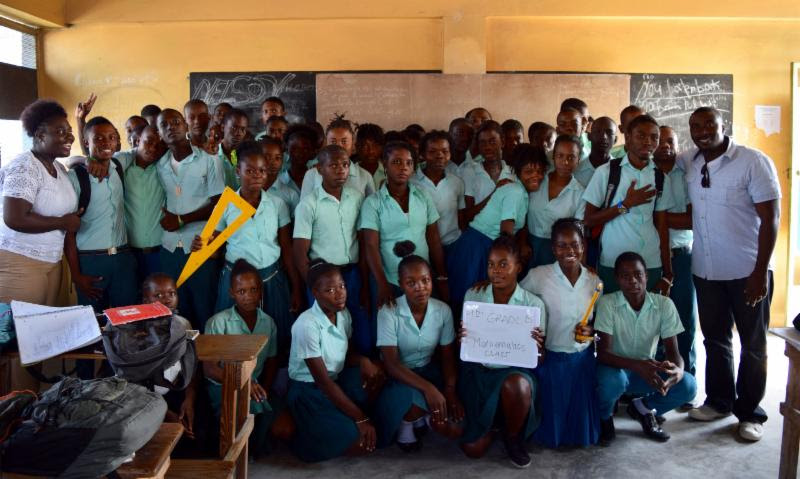 7th grade Mathematics class at The Good Shepherd School