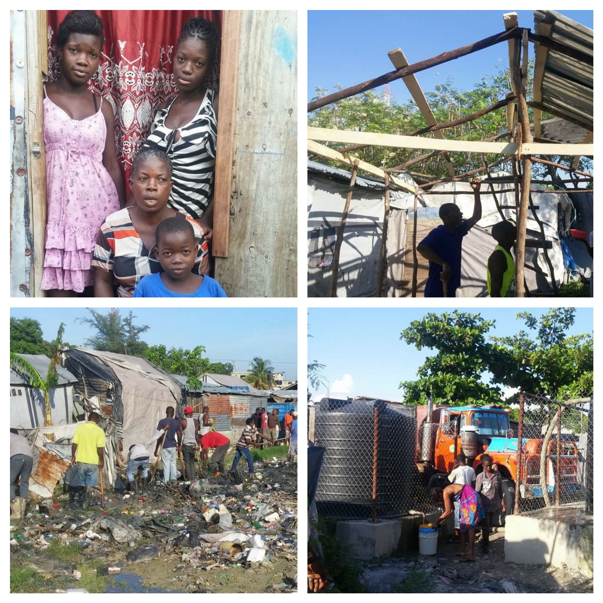 Hurricane Relief Funds already at work - shelter, water, disease prevention!