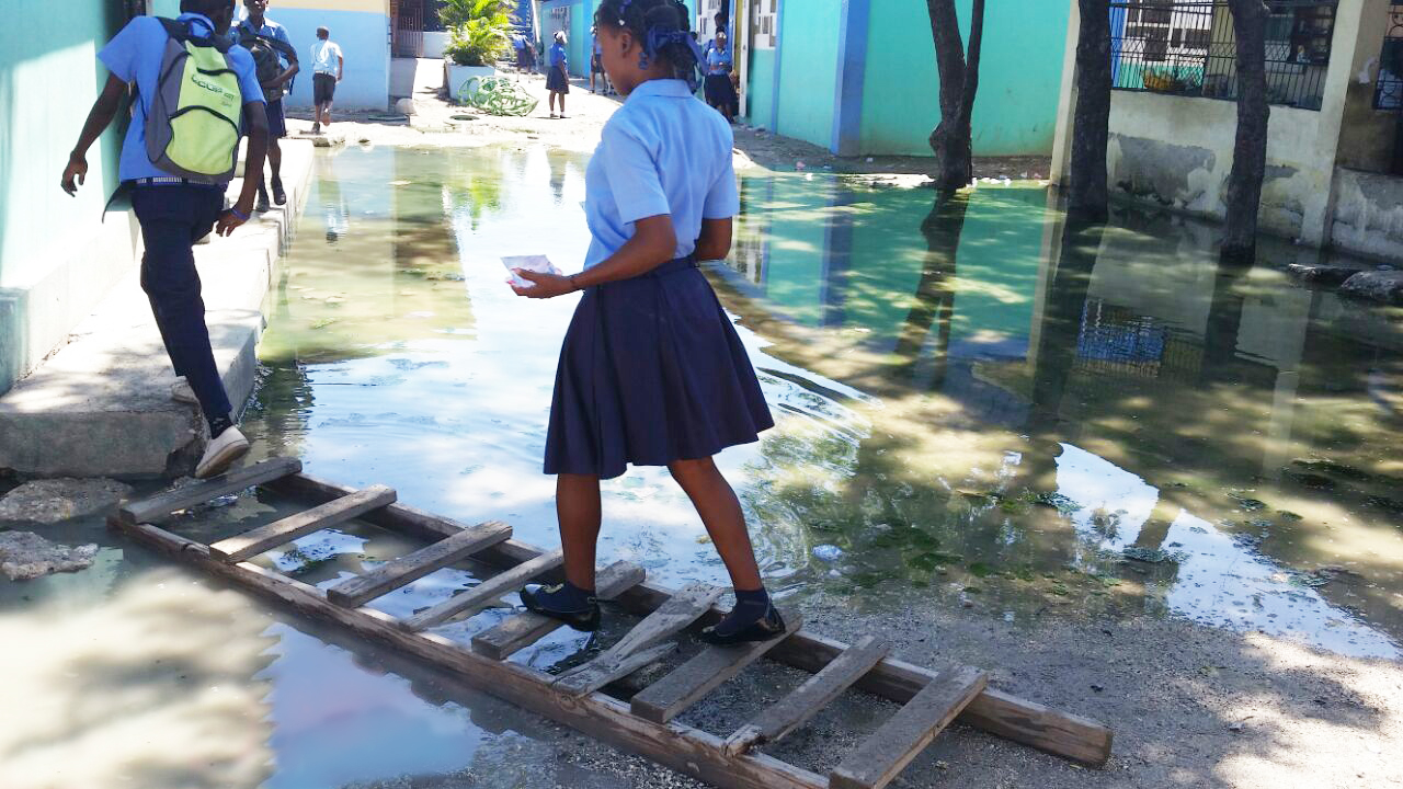 The water and drainage problem will be addressed with the Hurricane Relief Fund. The water and drainage problem will be addressed with the Hurricane Relief Fund.