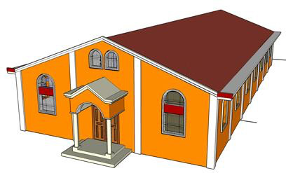 The new building design