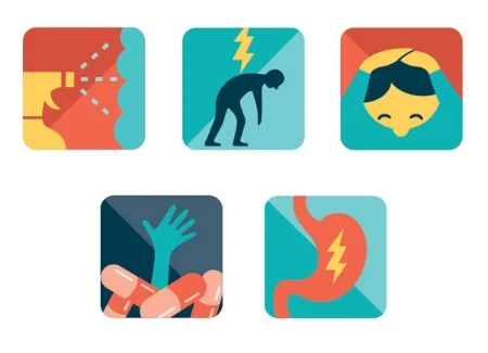Health ailments icons AARP THE MAGAZINE
