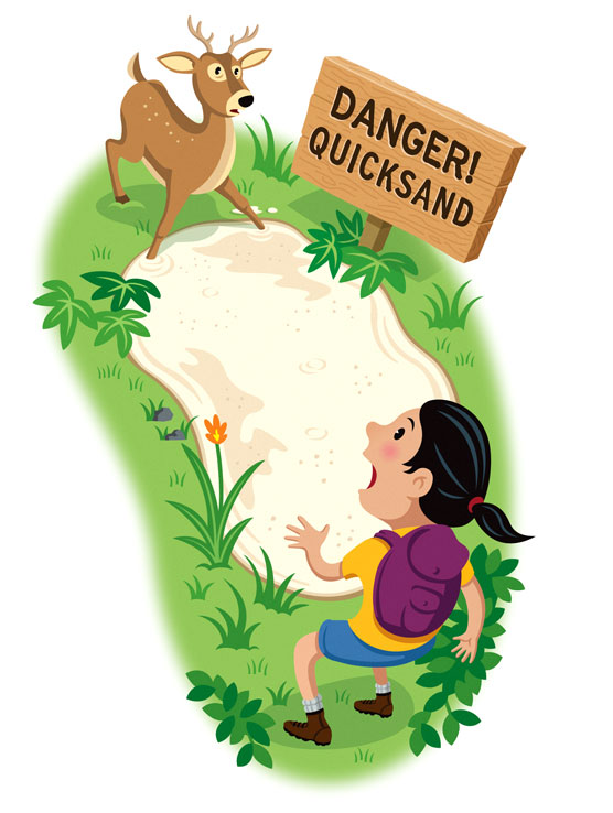 Quicksand! HIGHLIGHTS MAGAZINE