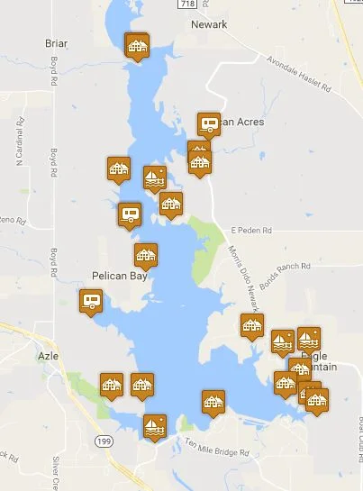 Eagle Mountain Lake Map Eagle Mountain Lake New | Mdt & Group