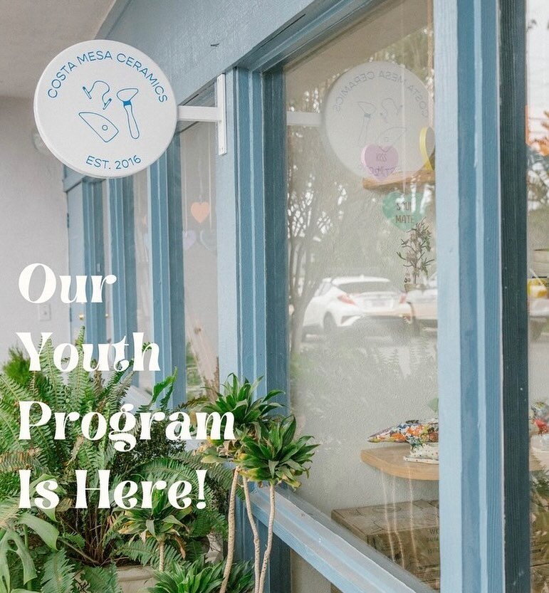 Our youth program has officially landed 🚀 Be sure to come by our Open House on 3/20 to check out our newly expanded kids studio! To sign up your young artist, head over to our website! 

#costamesaceramics #costamesa #potterystudio #kidsart #kidsart
