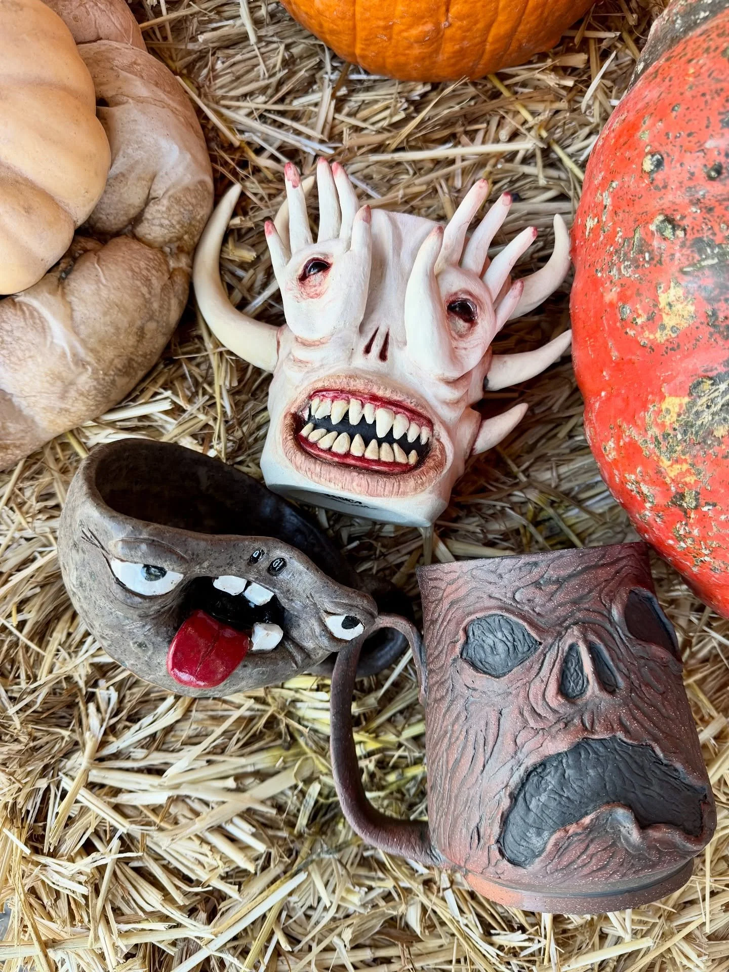 Come get your hands in the clay this Halloween! 👻 We&rsquo;re hosting a free, drop-in Try Night &mdash; the perfect chance to play on the wheel or handbuild something spooky (or sweet).
🕕 Drop in anytime between 6&ndash;7pm &mdash; we&rsquo;ll wrap