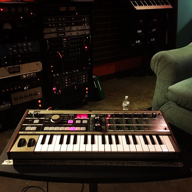  the trusty old Korg MicroKorg. This HAS to be one of the most used synths ever… 