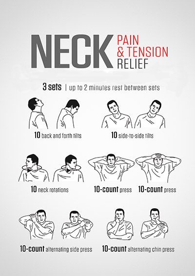Neck Pain and Neck Tension Relief Exercise 