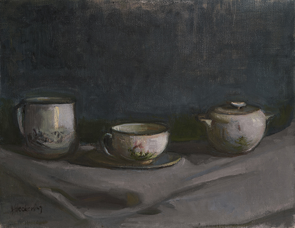 Coffee Cups and Sugar Bowl