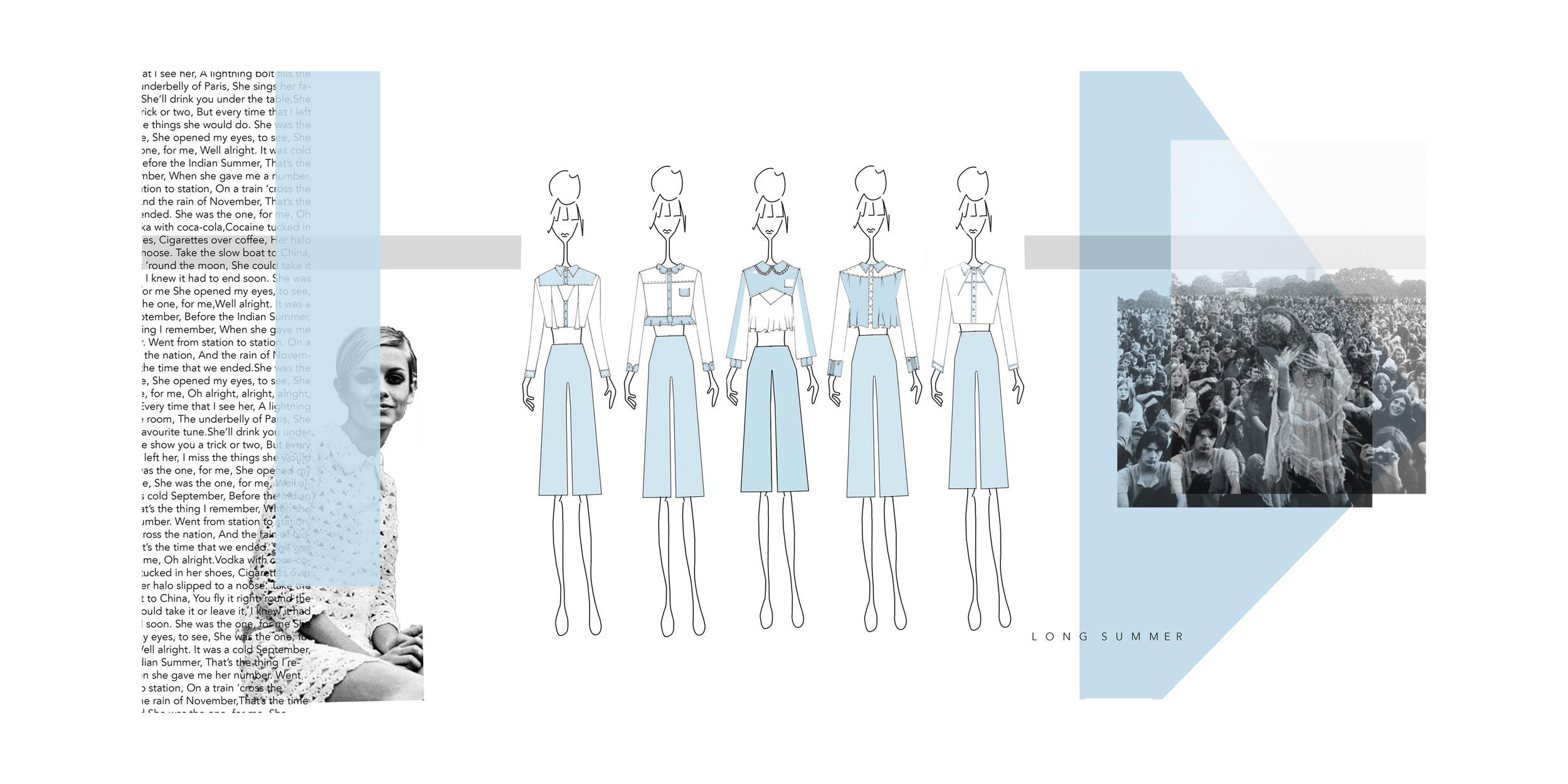Designs inspired by The Hippies