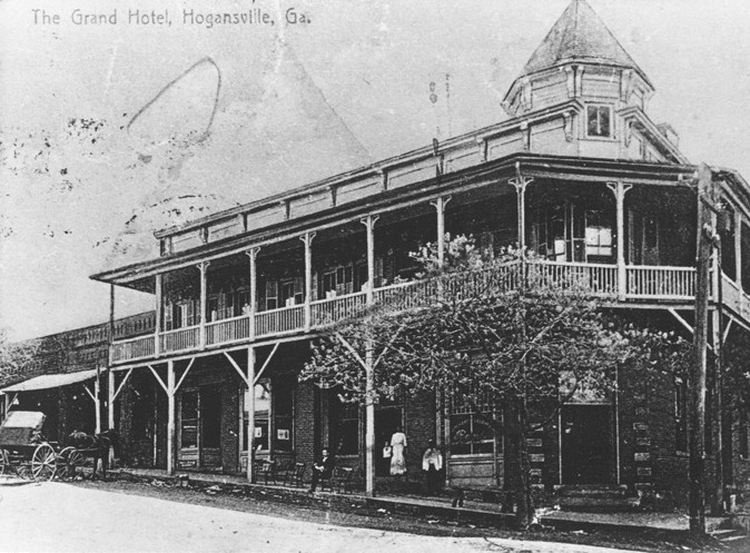 The Grand Hotel at the turn of the century.