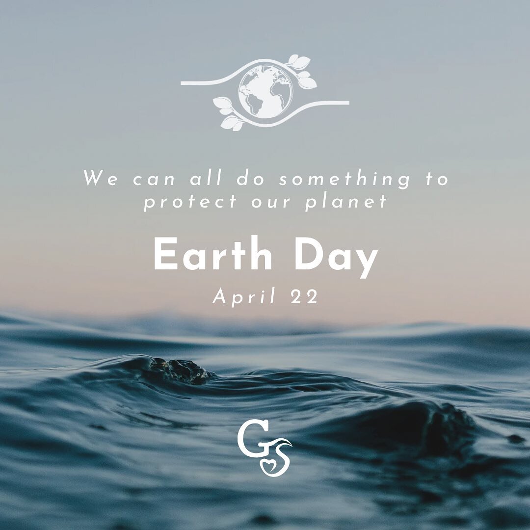🌎💙 Today is Earth Day! 

Let's make an effort to make sustainable choices that will help protect our planet and mother ocean 🌊