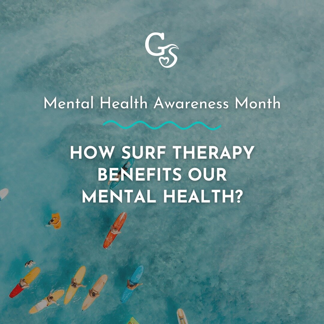 May is Mental Health Awareness Month! 💙

Here are some key aspects of surf therapy and how it can benefit mental health:

✅ Mindfulness and focus: Surfing requires concentration and being fully present in the moment. Riding waves and navigating moth