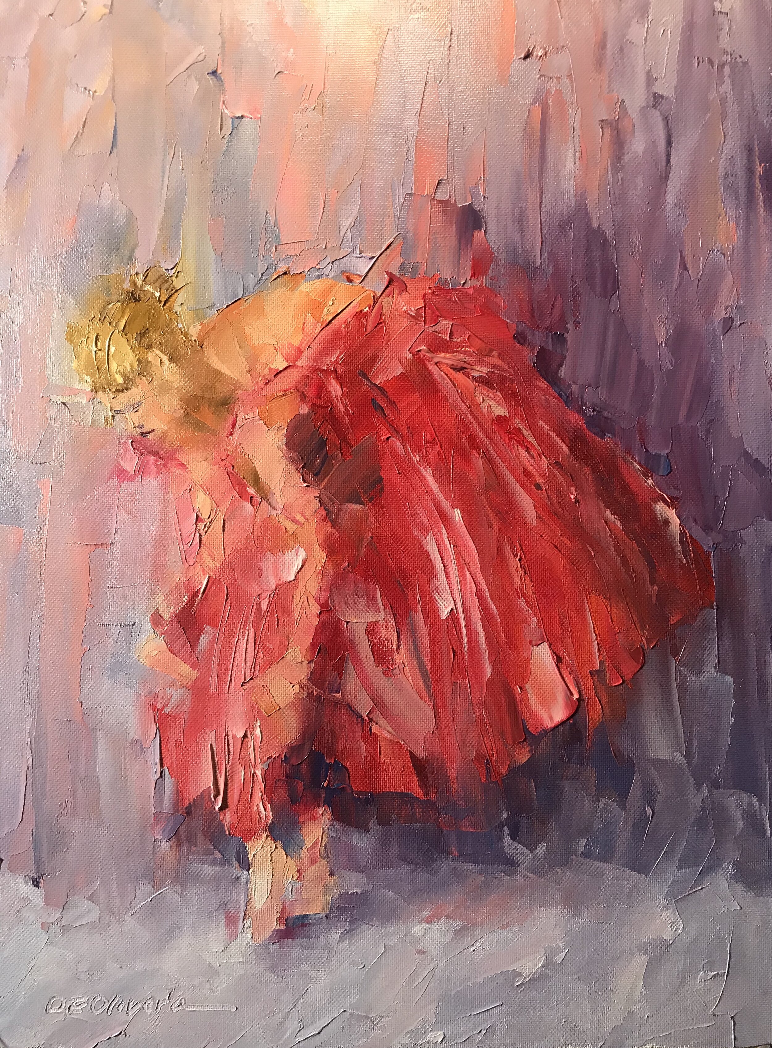 "Ballerina in Red"