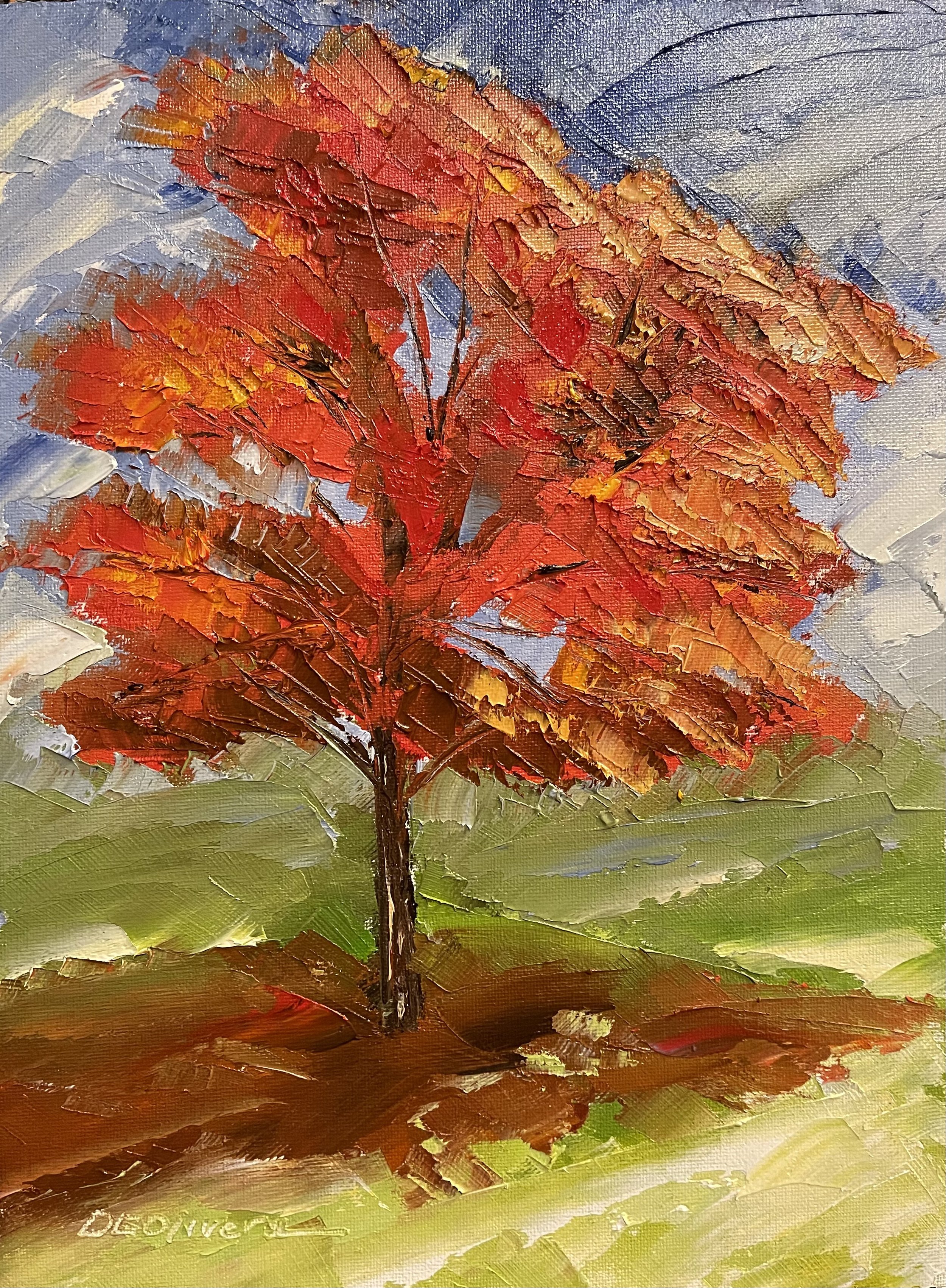 "Red Oak Tree"