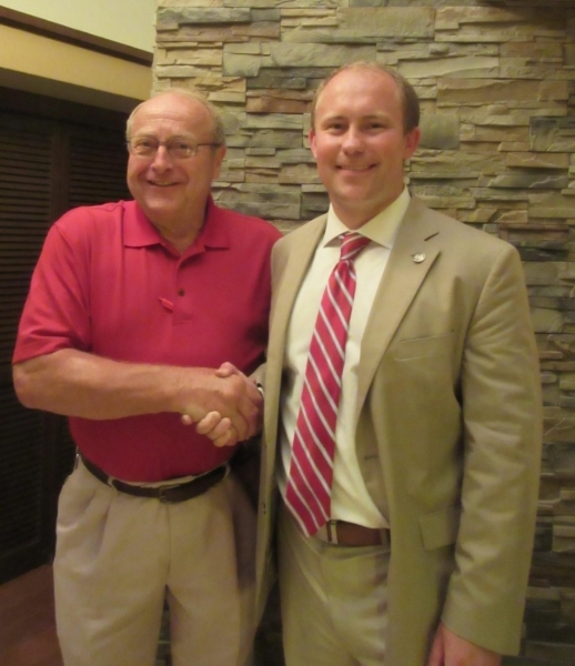 Ron Tusler with Rep. Al Ott