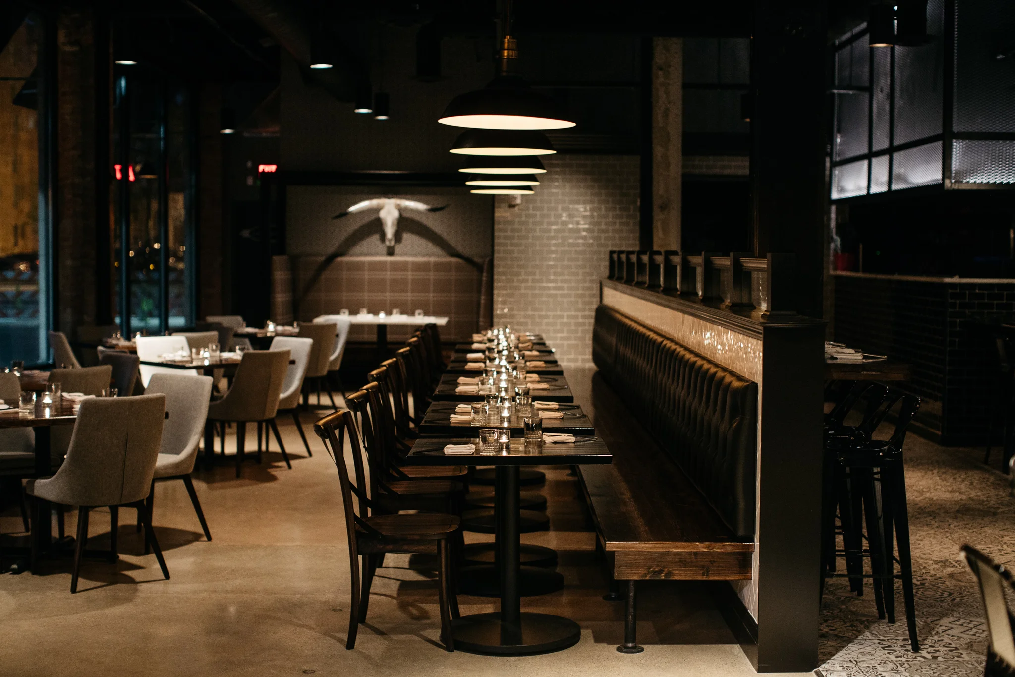 Grey Ghost Detroit Midtown Nestled between the historic Brush Park and Midtown neighborhoods, Grey Ghost Detroit was born from dedicated craftsmen, committed to the art of butchery, refinement of crafting cocktails and unparalleled hospitality. 47 East Watson 313.262.6534 Website
