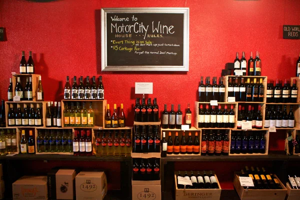 Motor City Wine Corktown A MITM staff favorite this wine shop and bar offers regional wines,small plates, amazing live music from house and techno to jazz and one of the best patios in the city. A must when visting Detroit. 1949 Michigan 313.483.7283 Website