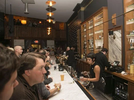 The Marble Bar New Center Live music venue offering sounds from local bands and DJs, to national acts and heavy hitters. Stop in for a cocktail or a beer and chill on the outdoor patio. 1501 Holden 313.338.3674 Website
