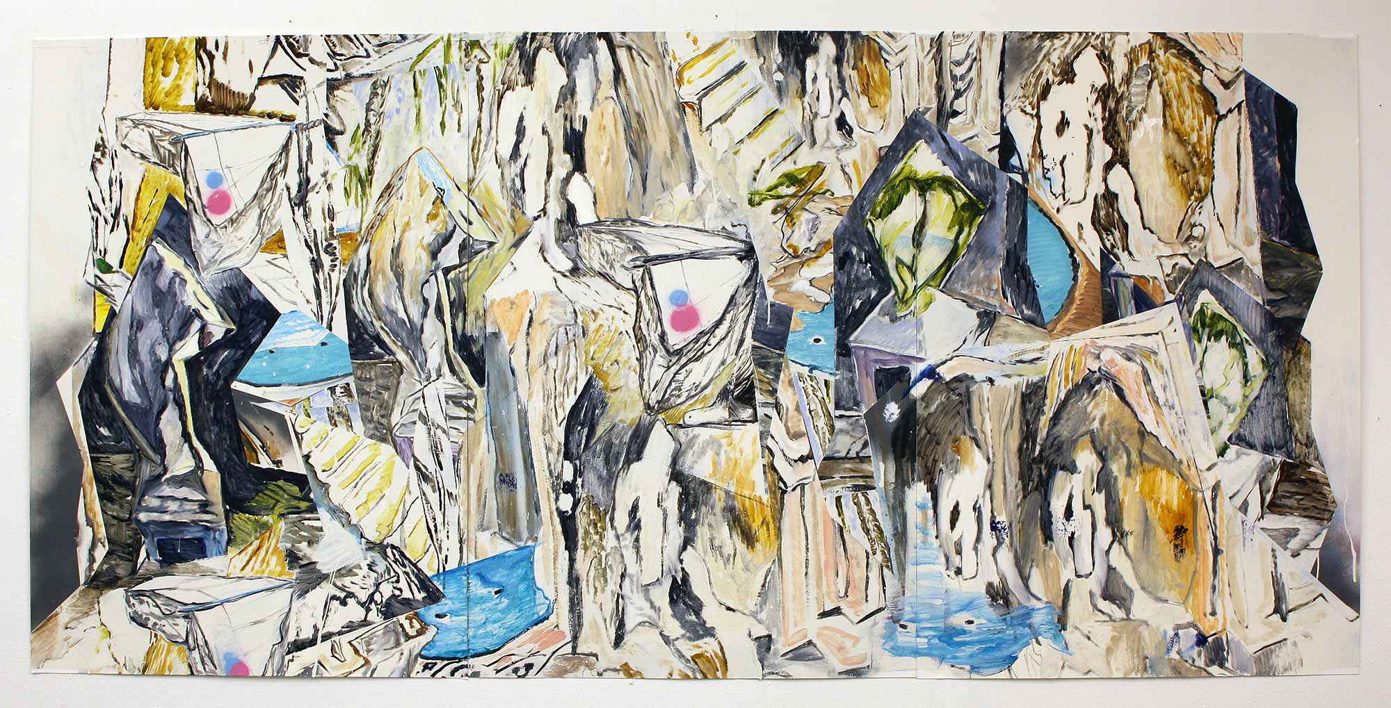 Composition with monuments