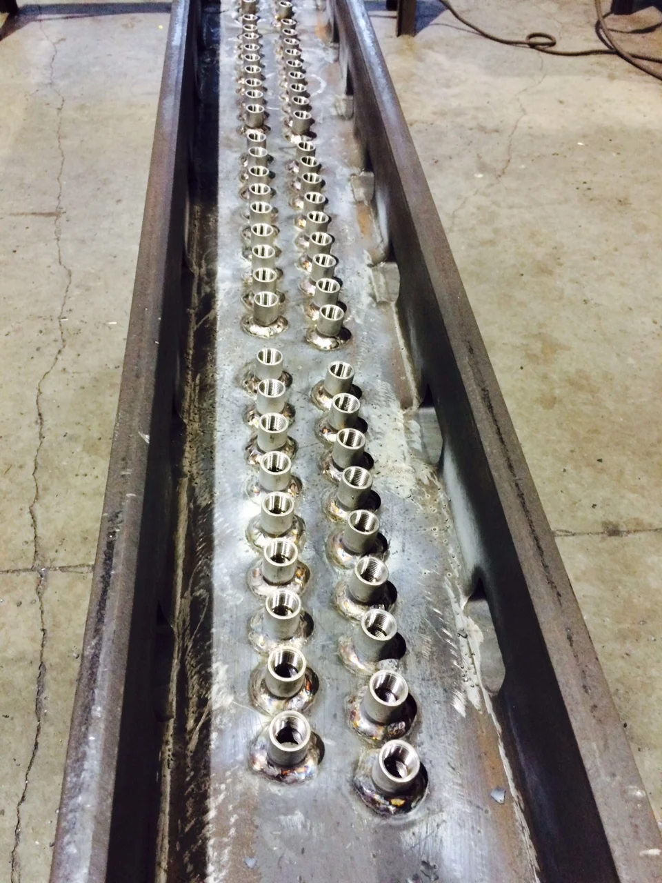 Manifold assembly and welding requires attention to detail and proper procedures to make sure threaded components function as designed.