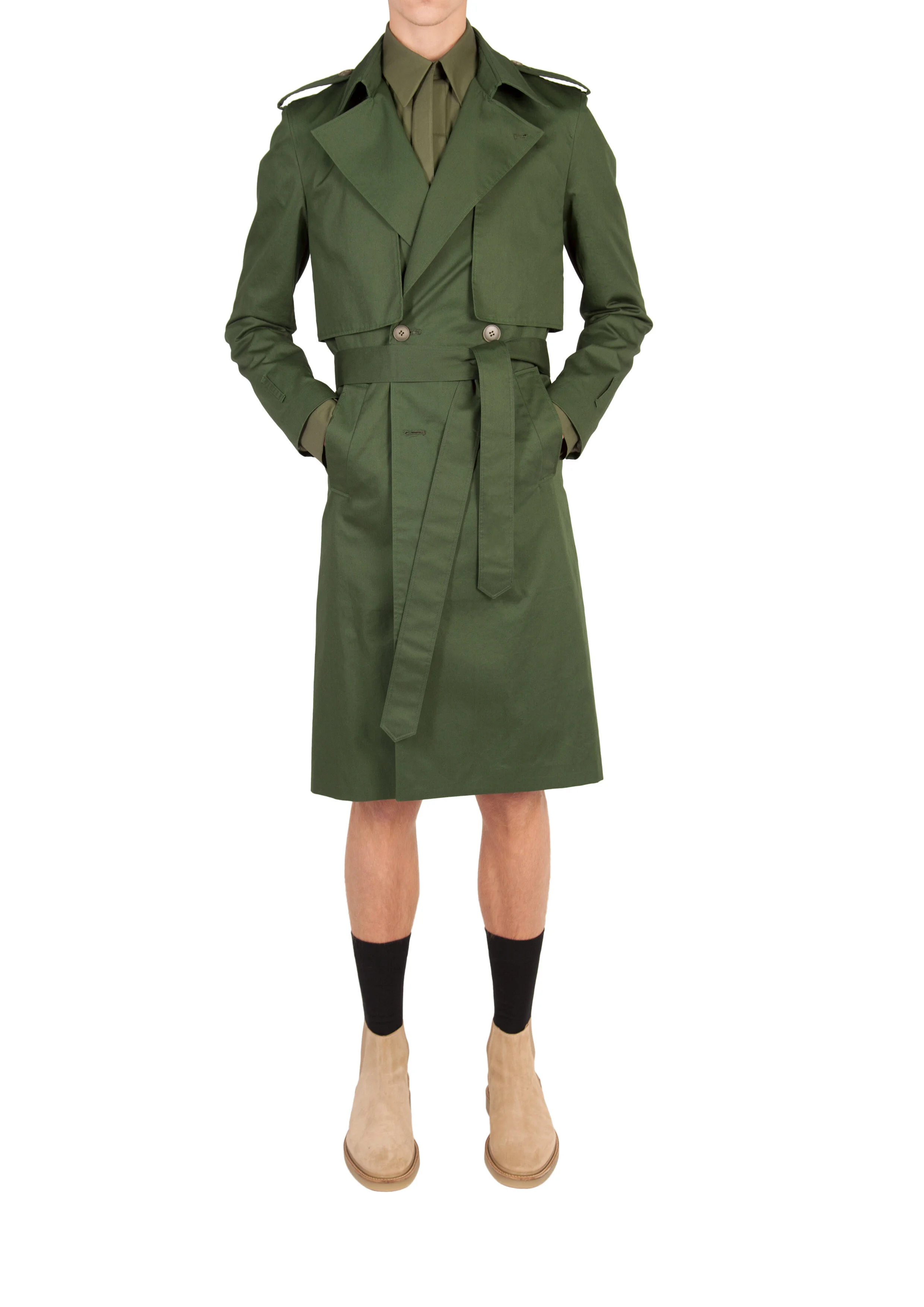 tailored trench coat
