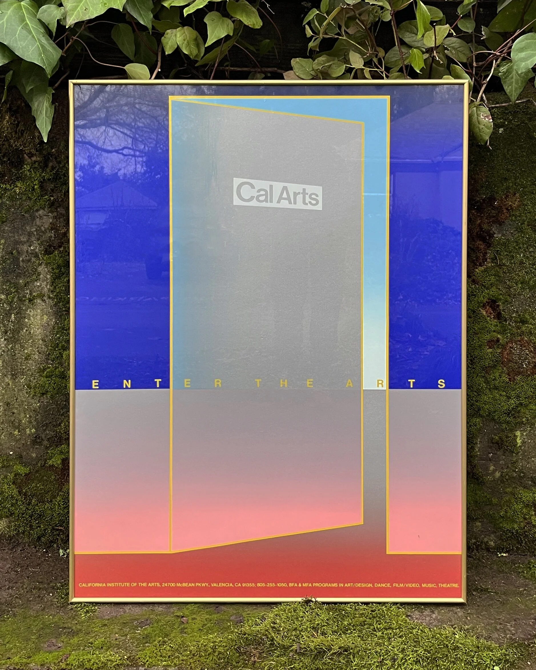 CalArts "California Institute of the Arts" Framed Poster